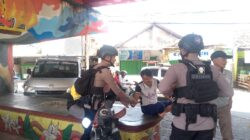 Detasemen Gegana Satbrimob Polda Lampung Gelar Patroli Dialogis