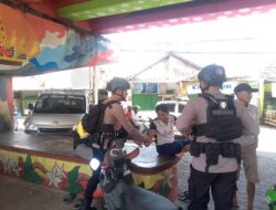 Detasemen Gegana Satbrimob Polda Lampung Gelar Patroli Dialogis