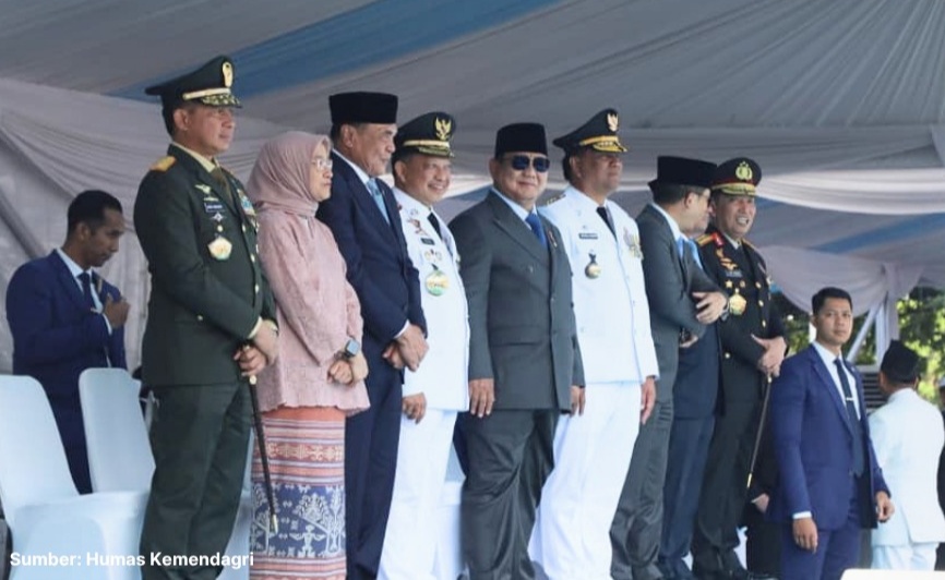 Menko Polkam Dampingi Presiden Lantik Pamong Praja Muda Angkatan XXXIII IPDN 2026