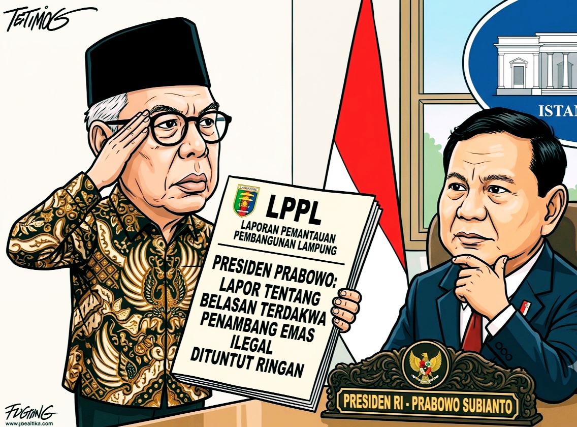 LPPL Akan Lapor Presiden Prabowo, Terkait Belasan Terdakwa Penambang Emas Ilegal Dituntut Ringan